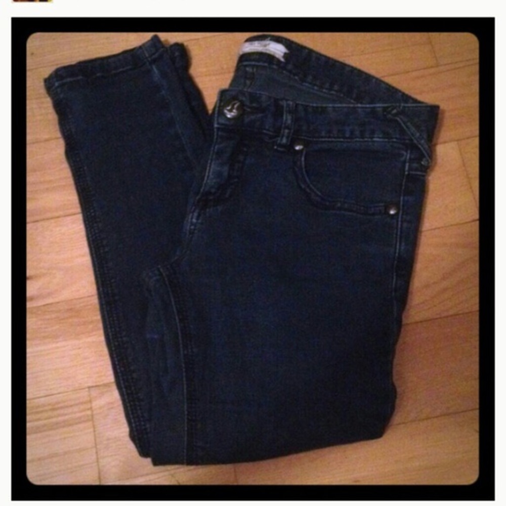 Free people black jeans